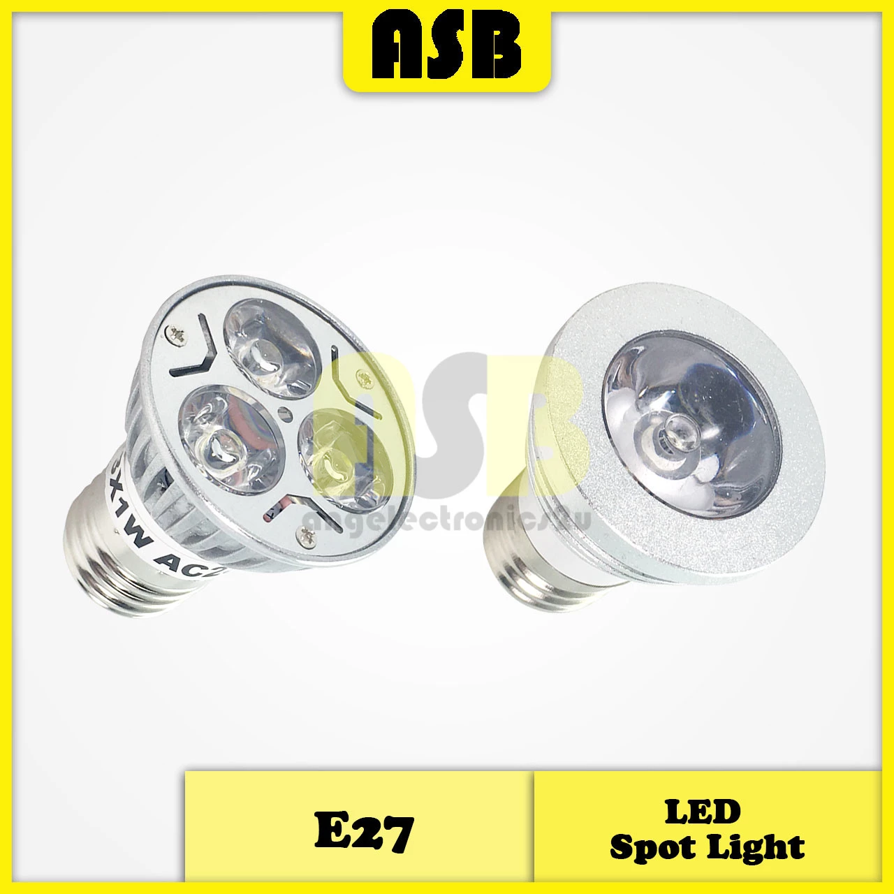 E27 LED Spot Light AC230V / AC240V ( Multi Colour / Daylight )