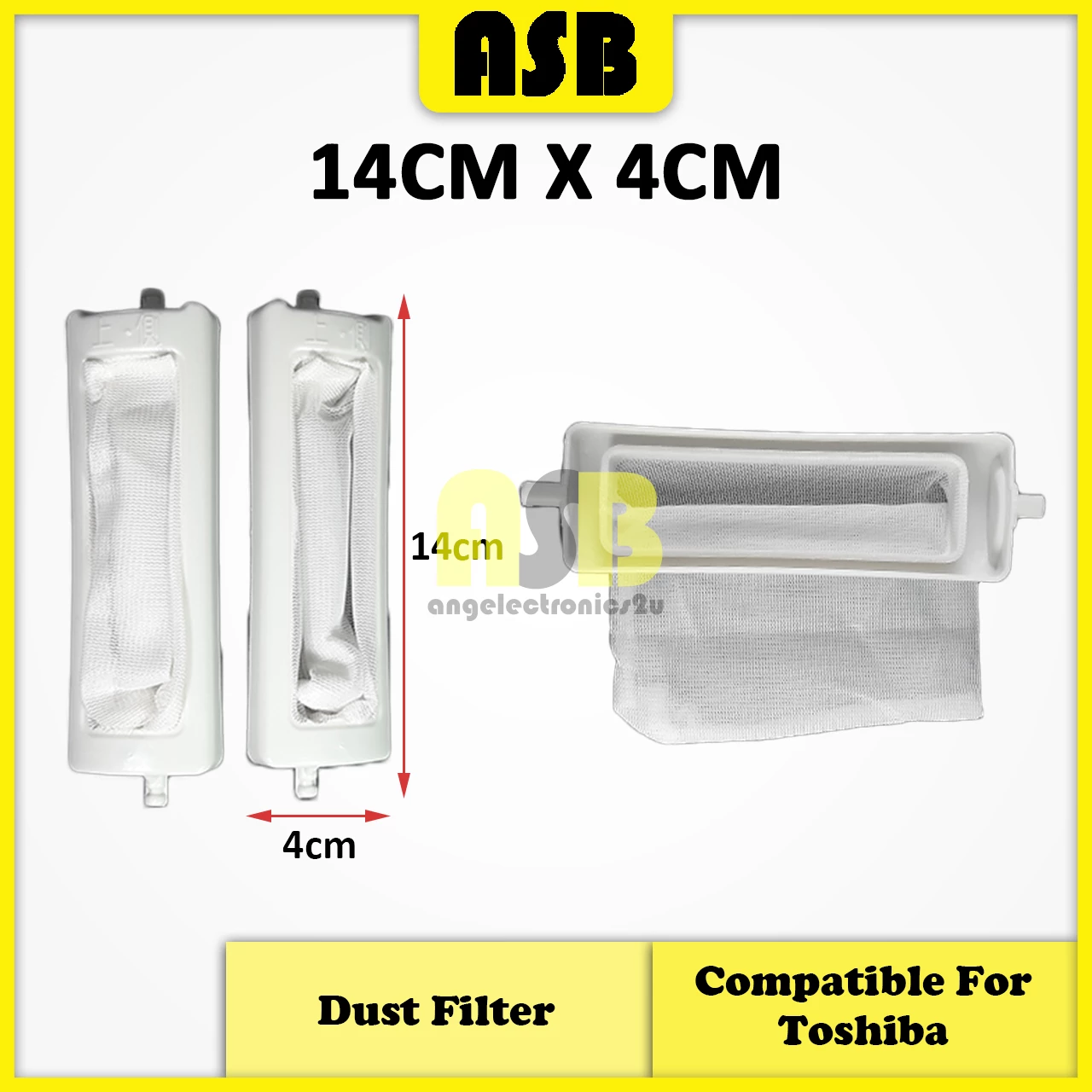 (1pc) ( Compatible : TOSHIBA ) Washing Machine Dust Filter