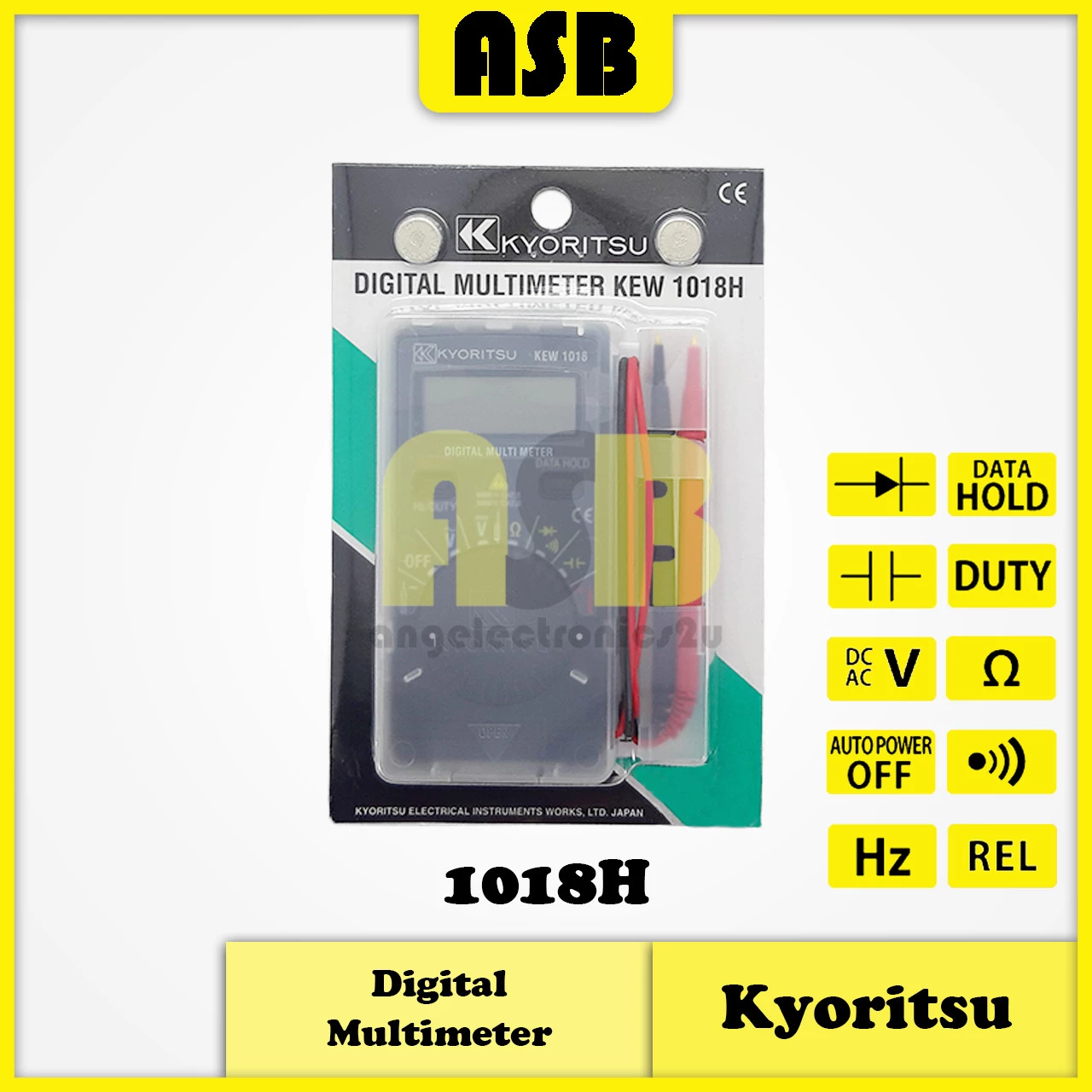 Kyoritsu KEW 1018H Digital Multimeters (362007014)