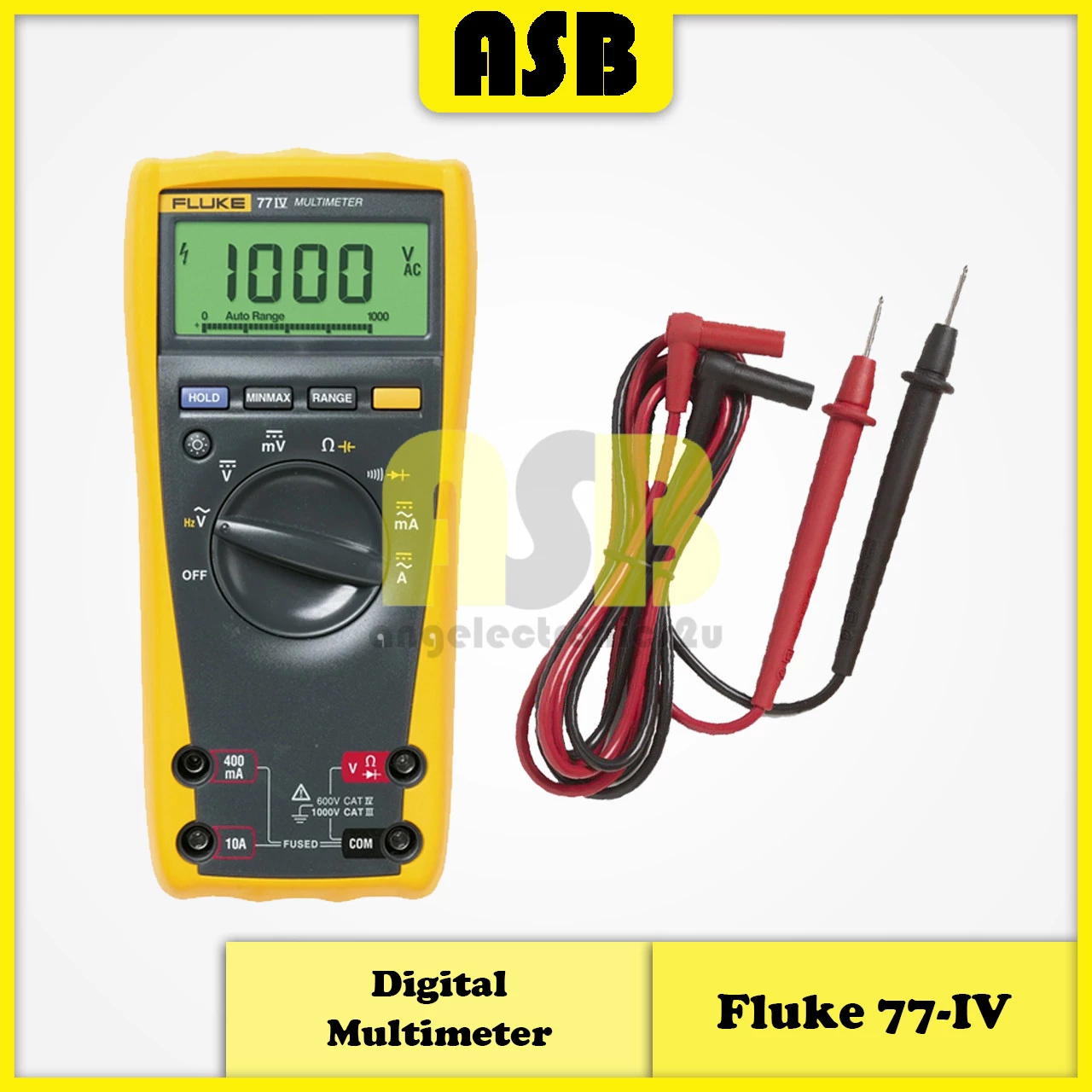 (1pc) Fluke 77 IV Digital Multimeter ( 362005032 )