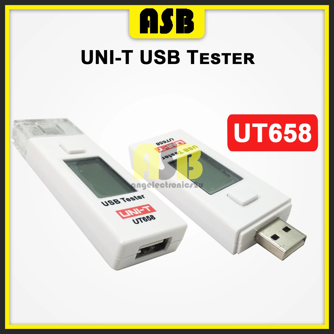 (1pc) Uni-T UT 658 USB Tester ( Voltage , Current , & Power ) Penguji USB ( 362002196 )