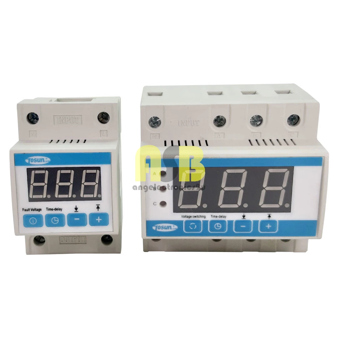 (1pc) Tosunlux Single Phase Voltage Protector TDP-1 ( AC100V - 400V ) ( 40A / 63A )